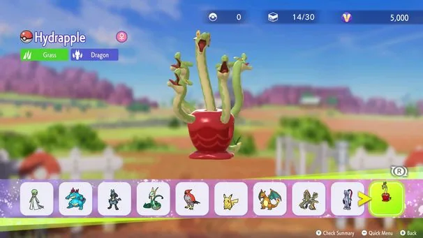 Pokemon Champions roster selection screen used to explain tier-list context